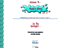 Tablet Screenshot of andyworld.net